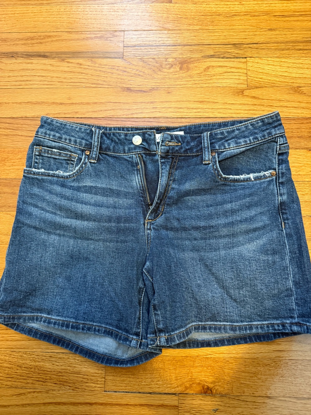 Joe's Jeans Dark Blue High Rise Women's Denim Shorts